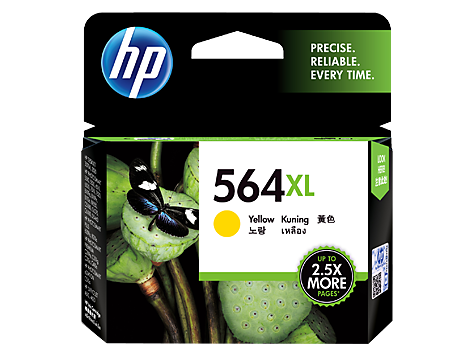 HP 564XL High Yield Yellow Original Ink Cartridge