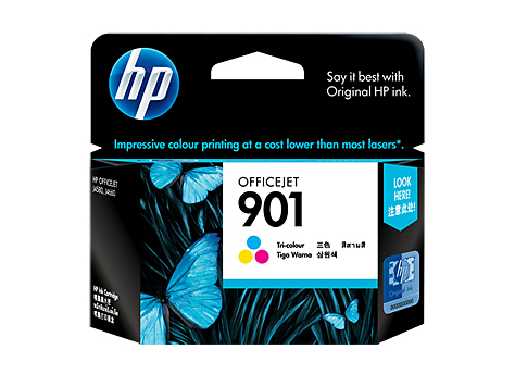 HP 901 Tri-colour Original Ink Cartridge