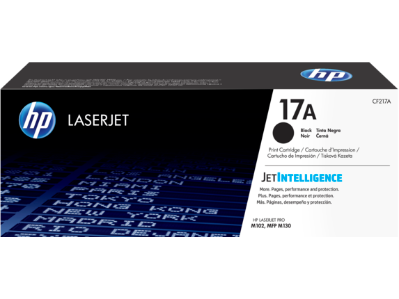 HP 17A Black LaserJet Toner Cartridge