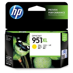 HP 951XL High Yield Yellow Original Ink Cartridge (CN047AA)