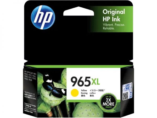 HP 965XL High Yield Yellow Original Ink Cartridge