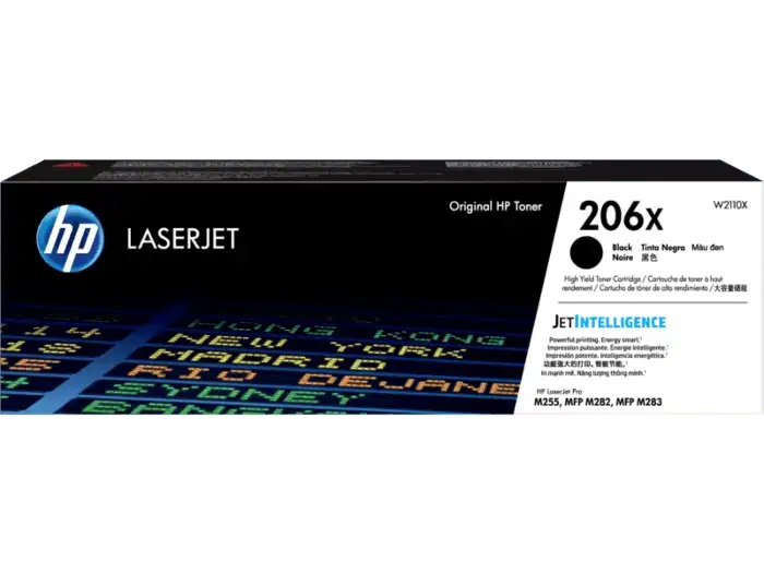 HP 206X High Yield Black LaserJet Toner Cartridge
