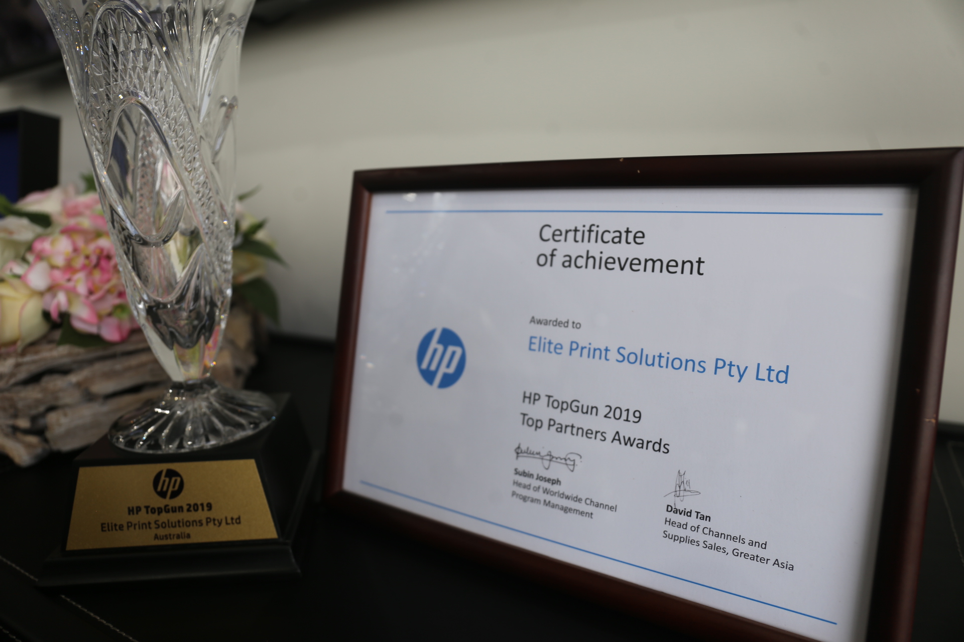 Our awards have finally come! HP TopGun 2019