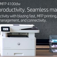 HP LaserJet Pro MFP 4101fdn Printer (2Z618F)